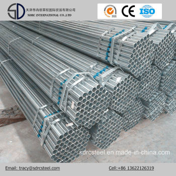 Galvanized Metal Pipe / Hot-DIP Gi Zinc Coated Steel Pipes