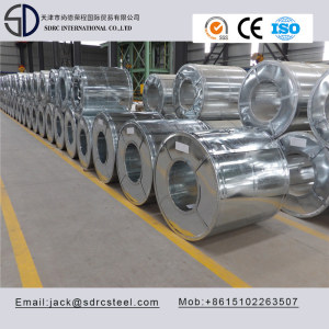 SGCH A653 Hot Dipped Galvanized Steel Coil with Regular Spangle