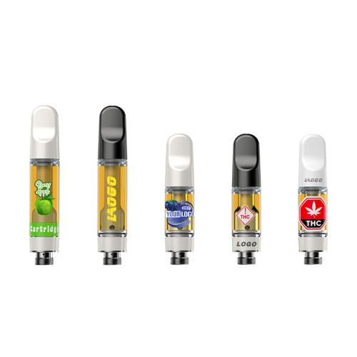 CannaMate™ Mellow Full Ceramic Zirconia Vape Cartridge - TRANSPRING First Zirconia Cartridge Best for Live Rosin and Live Resin