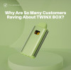 Tested Tough. TWINX BOX Disposable Vape Delivers Every Puff.