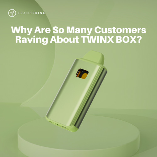 Tested Tough. TWINX BOX Disposable Vape Delivers Every Puff.