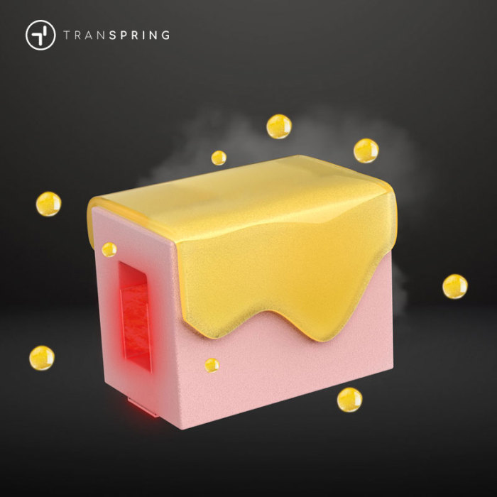 Núcleo calefactor Transpring Hcore Cube™: Un nuevo estándar en tecnología de vaporización de THC.