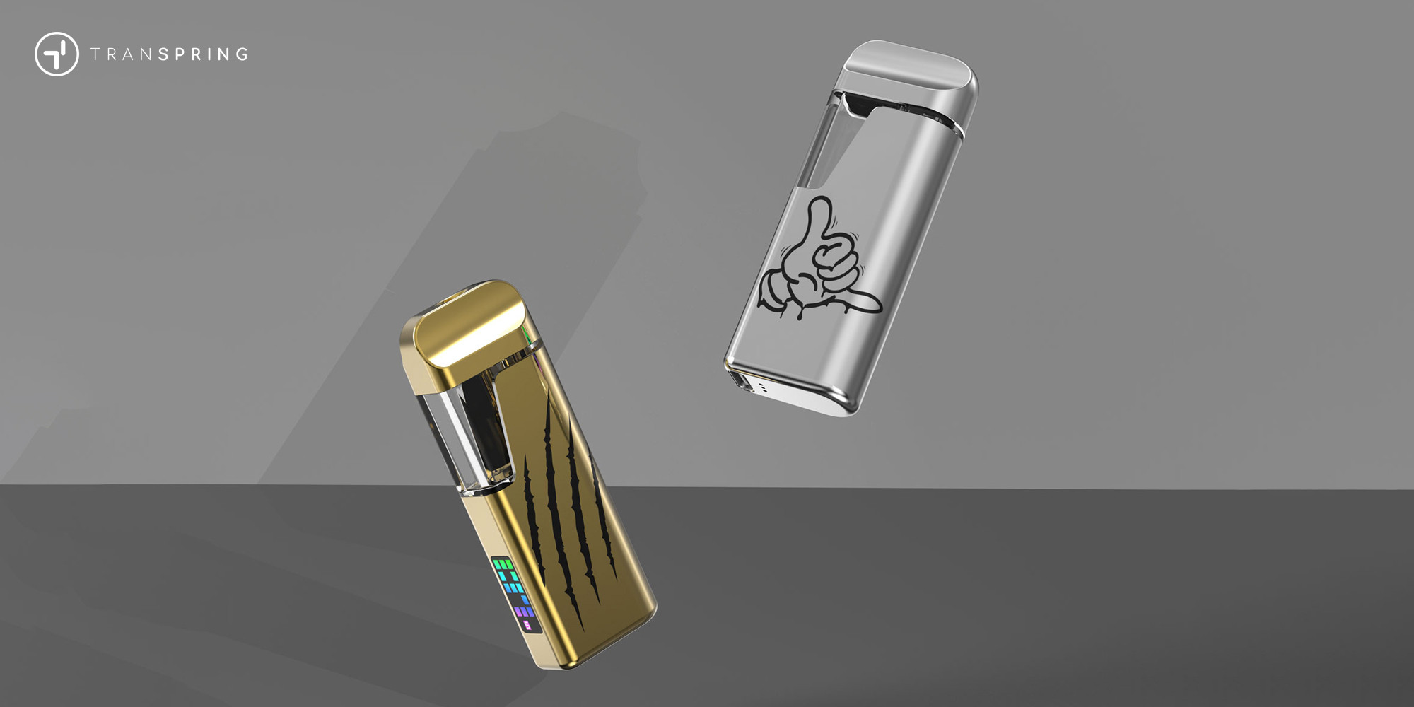 Postless cannabis vape device with a fully open oil chamber