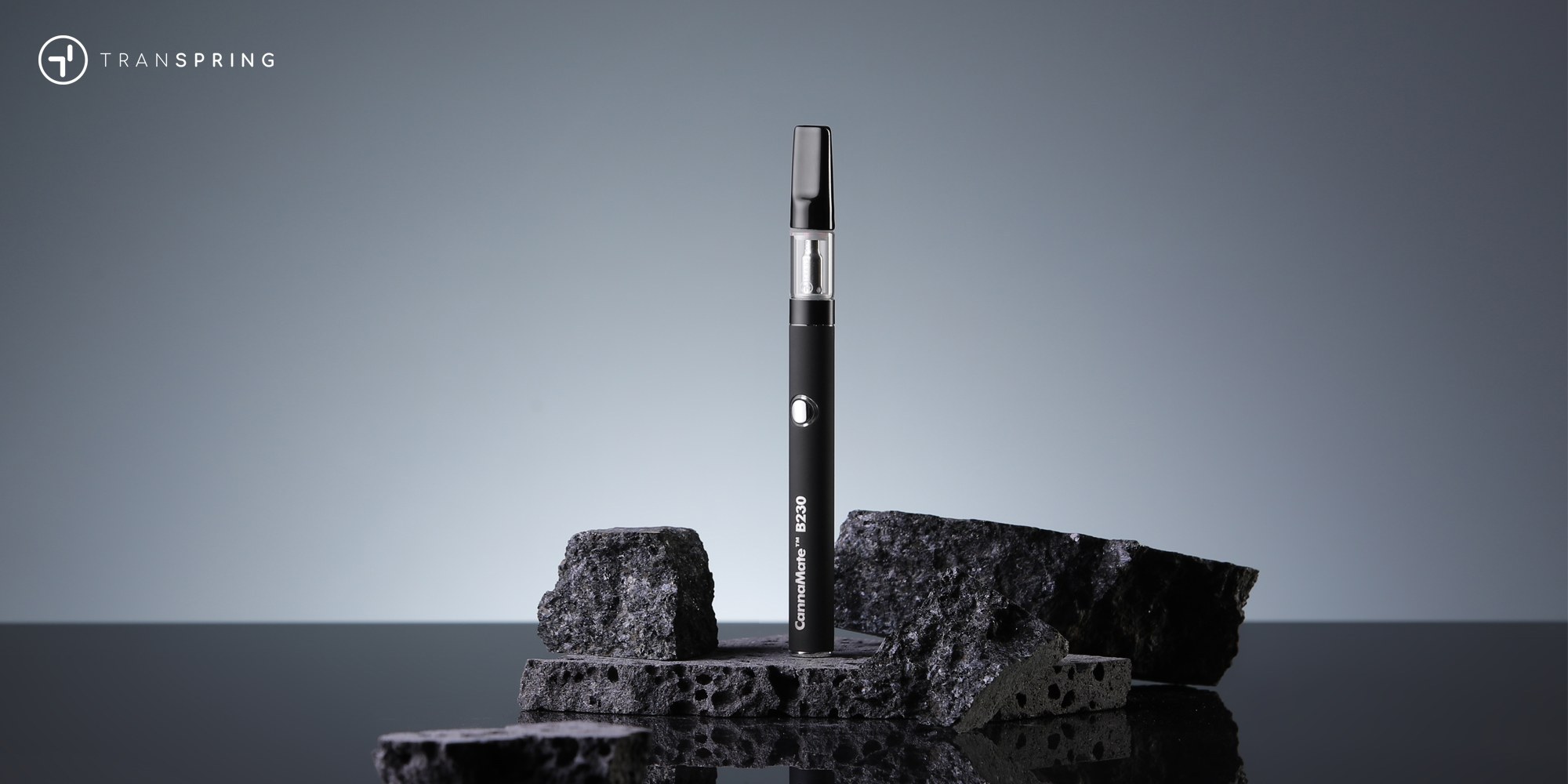 Traditional cannabis vape cartridge built with a stainless steel center post