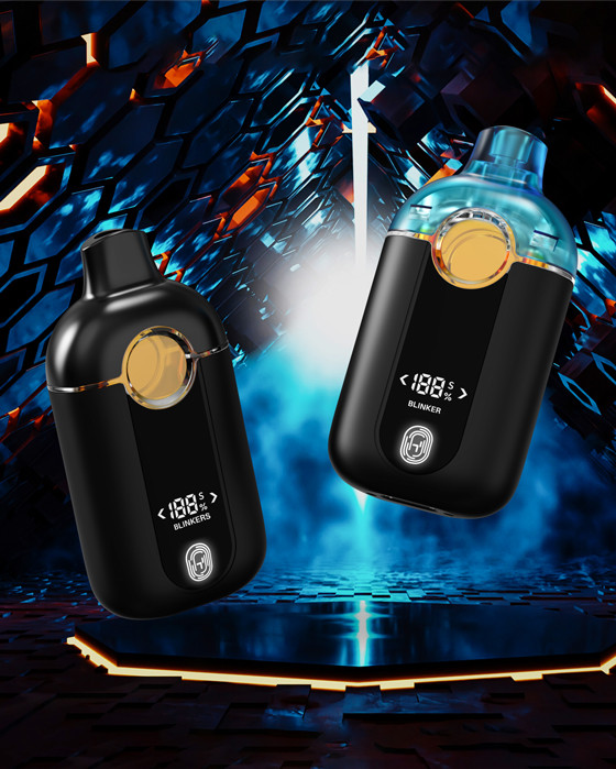 Cartucho de vaporizador de cannabis con una cámara de aceite abierta, que muestra el aceite contenido en el depósito.