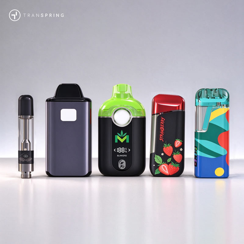 REBEL, TWINX BOX, LUMI o GLOW: Cómo elegir el dispositivo de vapeo de THC adecuado para tu marca.