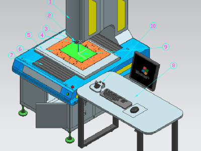 Let's get to know Huda's vision measuring machine