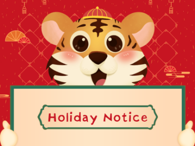 Holiday Notice