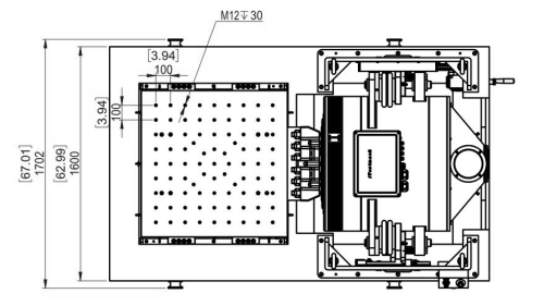 High Frequency Electromagnetic Vibration Table