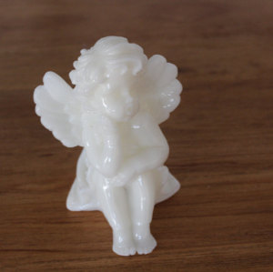 PAINTED ANGEL LED WAX CANDLE YH15