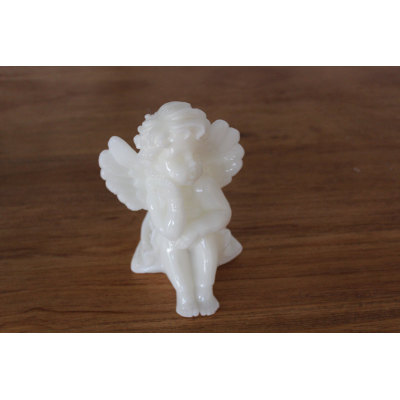 PAINTED ANGEL LED WAX CANDLE YH15