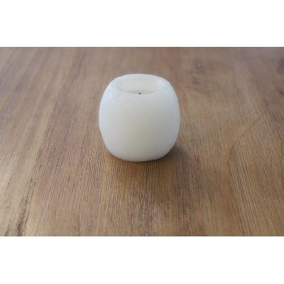 WHITE LED WAX CANDLE YM3