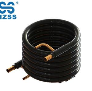 HZSS high quality tube in tube coaxial coil heat exchanger double pipe copper