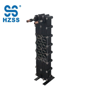 HZSShigh efficiency shell & tube heat exchanger and plate plastic shell pipe heat exchanger heat pump swimming pool