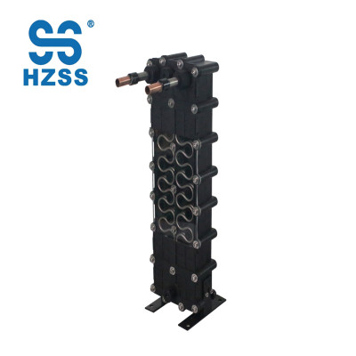 HZSShigh efficiency shell & tube heat exchanger and plate plastic shell pipe heat exchanger heat pump swimming pool