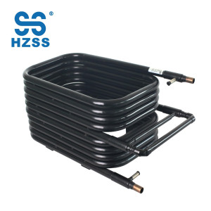 HZSS Hochleistungs-Koaxial-Wärmetauscher Rohr in Rohr Nickel weiß Kupfer Kohlendioxid Wärmepumpe