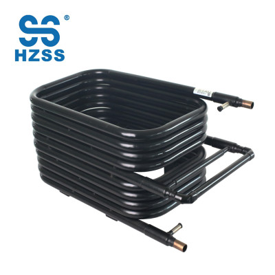 HZSS high performance coaxial heat exchanger tube in tube Nickel white copper Carbon dioxide heat pump