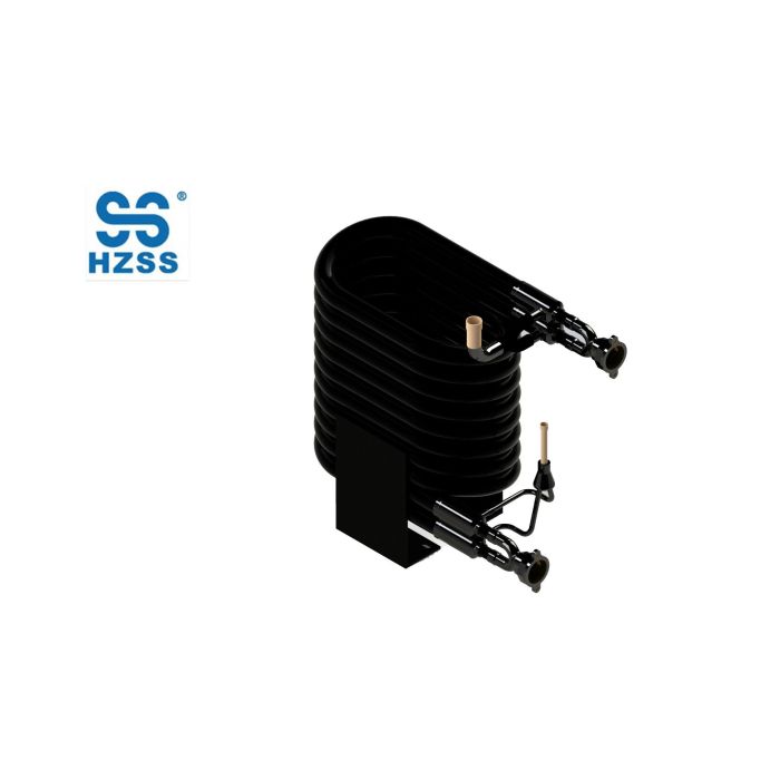 12HP made in China double steel copper tube in tube pipe coaxial water air heat exchanger heat pump