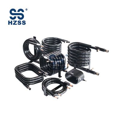 HZSS SS-0050GT WSHP 코일 용 콘덴서 및 증발기 동축 열교환 기