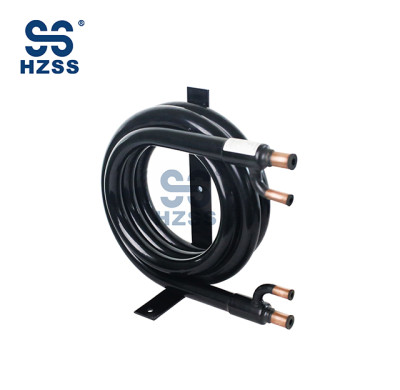 Tubular heat exchanger / spiral copper tube coil shell heat exchanger from hzss original