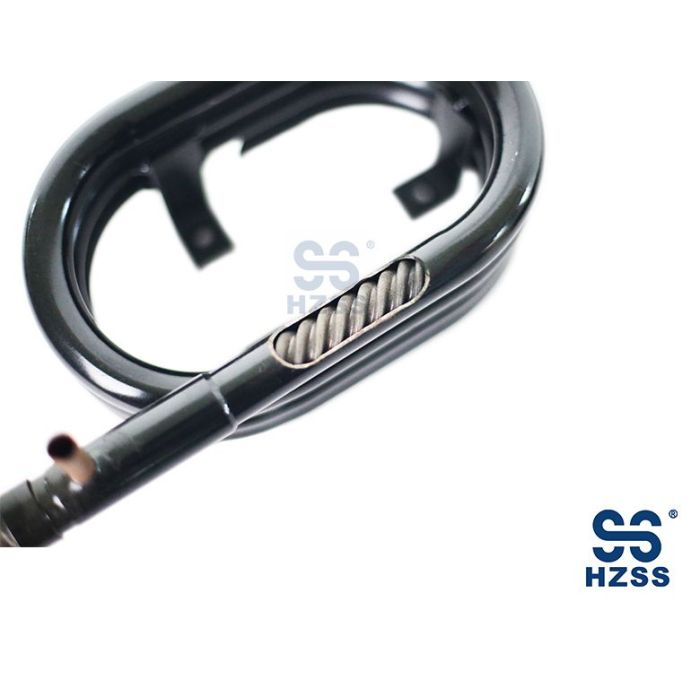 Sprial Double Helix SS-0500GT Evaporator & Condenser for WSHP Coils HZSS Coaxial Heat Exchanger