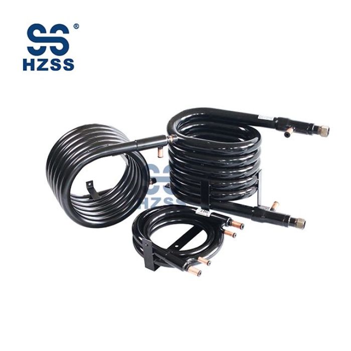 China Supplier Condenser & Evaporator for WSHP Coils HZSS Coaxial Heat Exchanger
