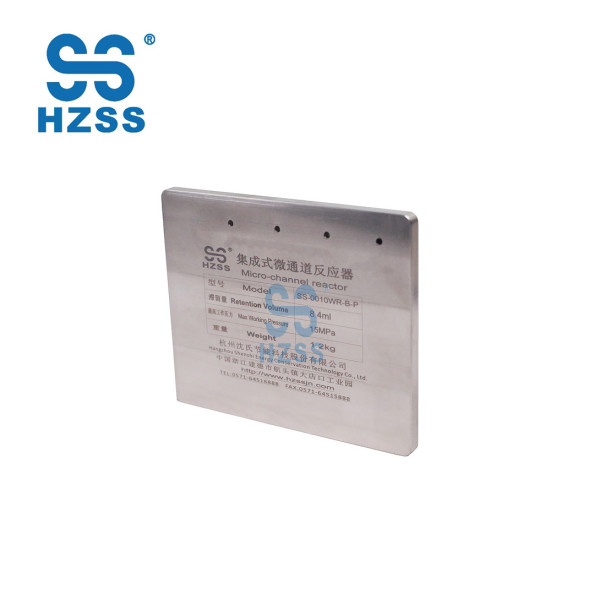 Calidad garantizada hzss acero inoxidable titanio miniatura médica micro-canal intercambiador de calor