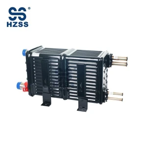 HZSS Double System Plastic Steel Shell and Pipe Heat Exchanger Copper Inner