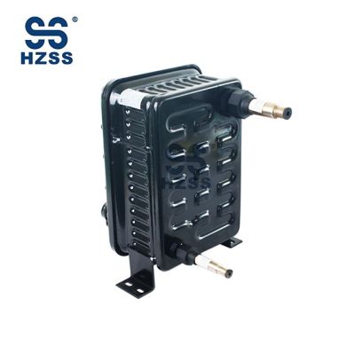 Copper inner core condenser R410 refrigerant plastic stell shell and pipe heat exchanger