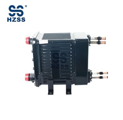 plastic cover copper inner core shell and tube heat exchanger
