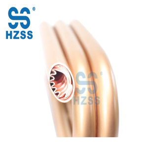 HZSS عالية الجودة مزدوجة أنابيب نحاسية مزدوجة الجدار المكثف لفائف مبادل حراري المحورية