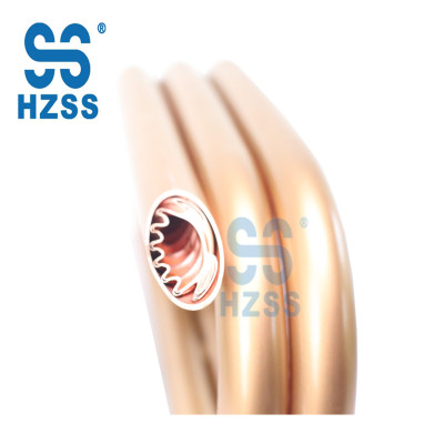 HZSS vysoce kvalitní dvojitá měděná trubka s dvojitou stěnou kondenzátorové cívky koaxiální výměník tepla