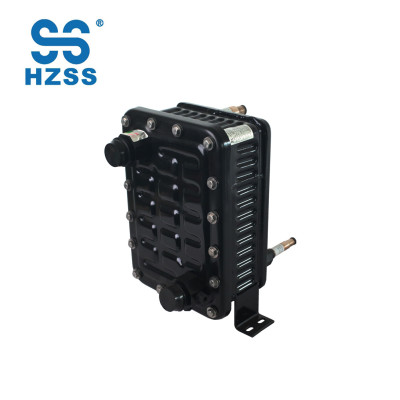 HZSS 뜨거운 판매 플라스틱 철강 쉘 및 파이프 열교환 기 티타늄 내부 코어 열 펌프
