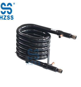 HZSS water/ground source heat pump copper material heat exchange parts