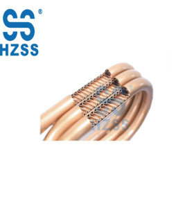 HZSS double wall condenser coil coaxial heat exchanger copper tube
