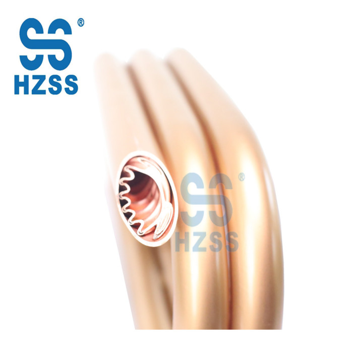 China high efficiency double wall condenser coaxial coil heat exchanger hzss