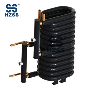 HZSS direct thermal air source heat pump coaxial heat exchanger