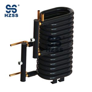 HZSS direct thermal air source heat pump coaxial heat exchanger
