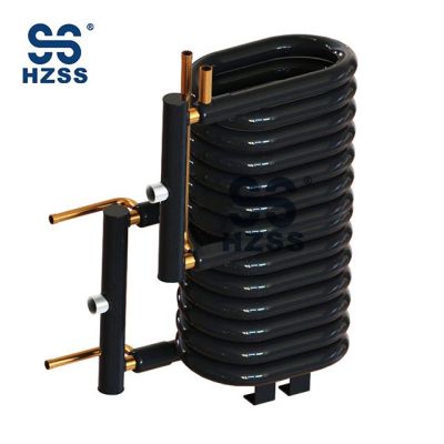 HZSS direct thermal air source heat pump coaxial heat exchanger