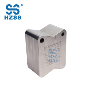 HZSS micro-channel heat exchanger titanium/stainless steel/aluminum plate