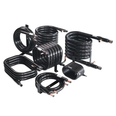 Intercambiador de calor coaxial de cobre HZSS para enfriadores, sistemas HVAC comerciales eficientes