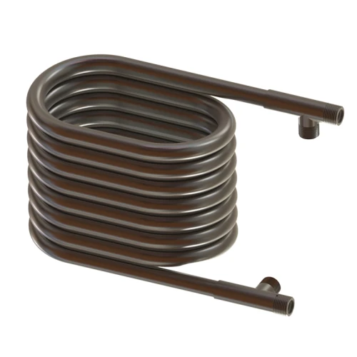 HZSS Water Purifier Coaxial Heat Exchanger Corrosion-Proof  316L Stainless Steel Home & Commercial Filtration