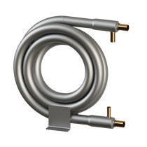 HZSS Ice Slurry Heat Exchanger Low-Temp Resistant Copper Construction Industrial Refrigeration