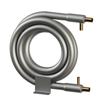 HZSS Ice Slurry Heat Exchanger Low-Temp Resistant Copper Construction Industrial Refrigeration