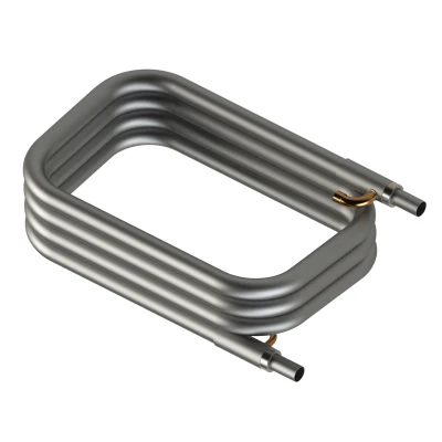 HZSS HVAC Heat Pump Exchanger  Efficient Heat Transfer  Aluminum Fins  AC Systems