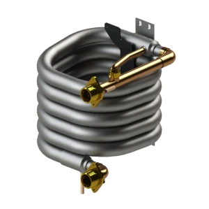 مبادل حراري HZSS HVAC ذو كفاءة نقل الحرارة من النحاس/316L