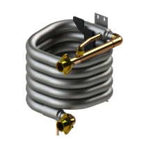 HZSS HVAC Heat Pump Exchanger Efficient Heat Transfer copper/316L