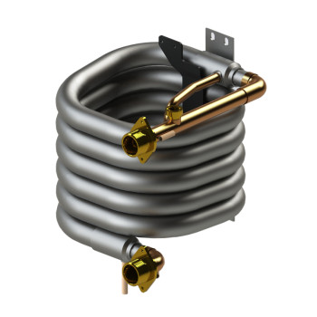 HZSS HVAC Heat Pump Exchanger Efficient Heat Transfer copper/316L