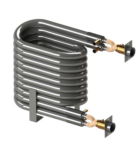 Heat exchanger of heat pump water heater