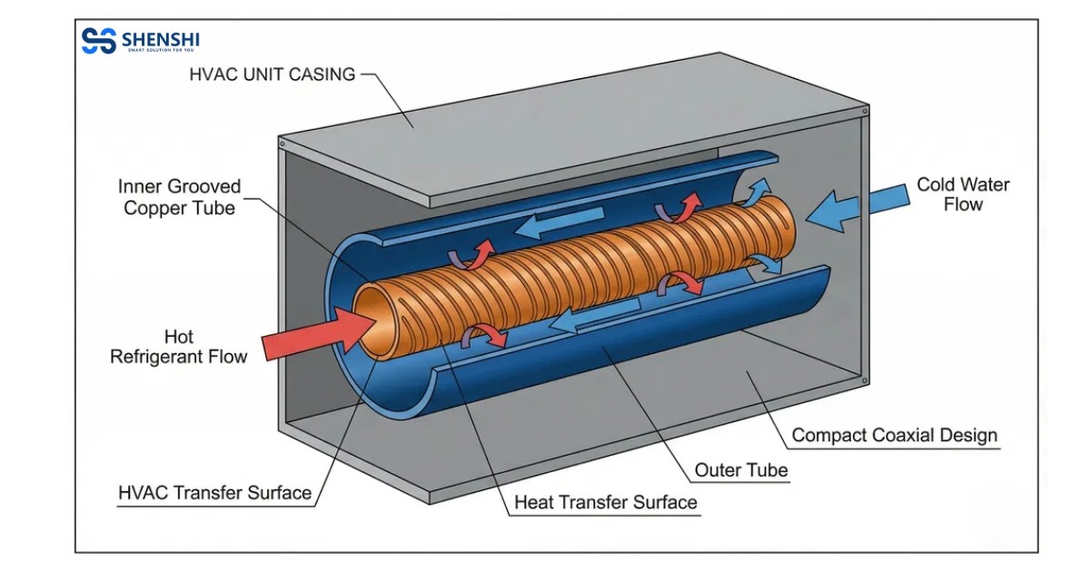 Compact HVAC unit space constraint challenge